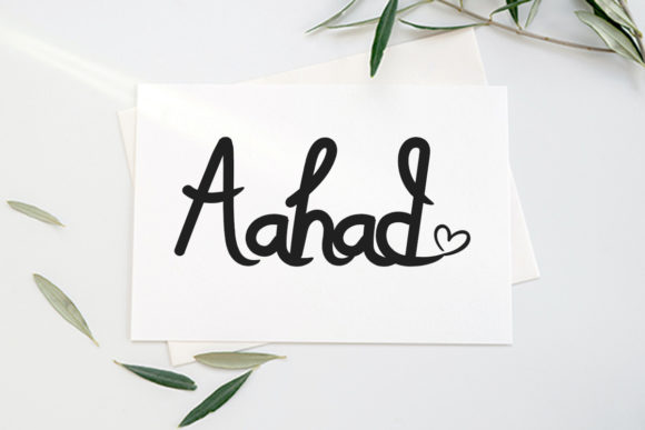 Aahad Font