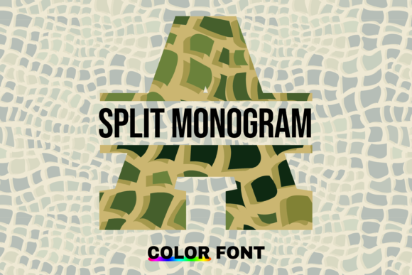 Alligator Split Font