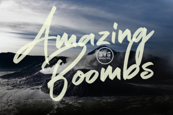 Amazing Boombs Font