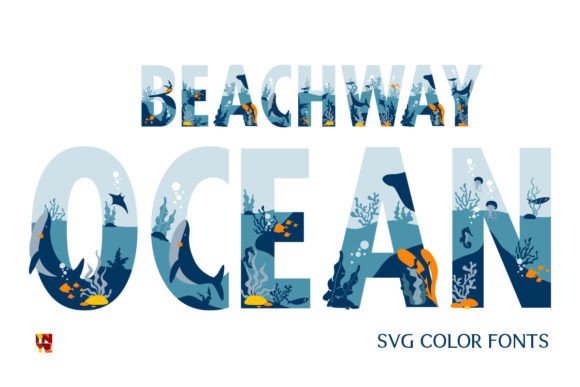 Beachway Ocean Font