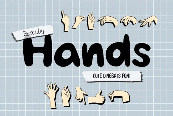 Beauty Hands Font