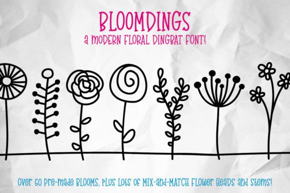 Bloomdings Font