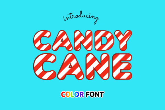 Candy Cane Font