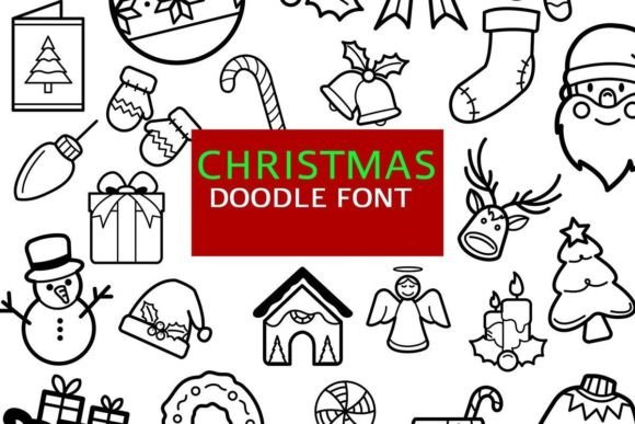 Christmas Doodle Font