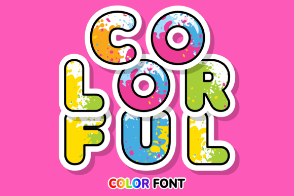 Colorful Font