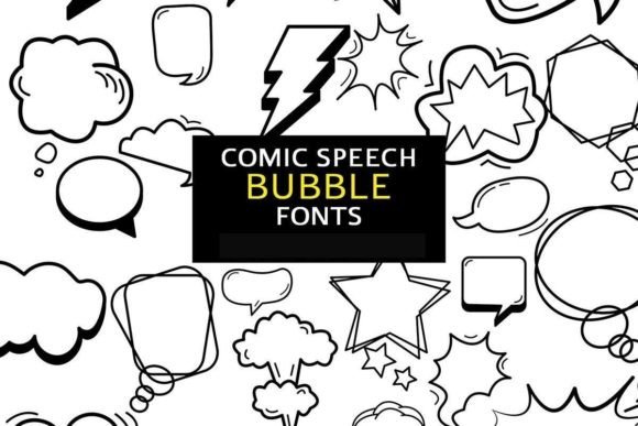 Comic Speech Bubble Font
