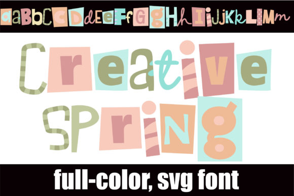 Creative Spring Font