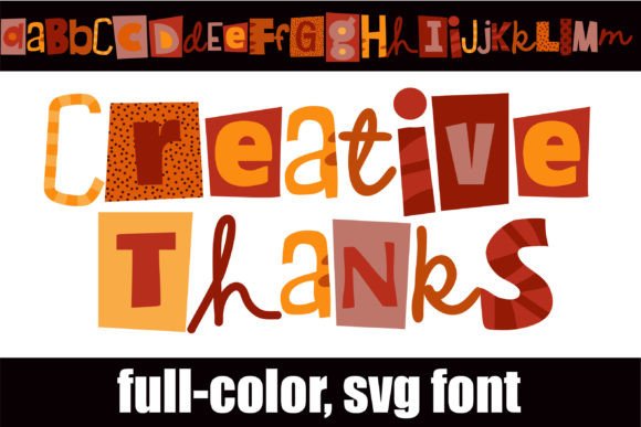 Creative Thanks Font