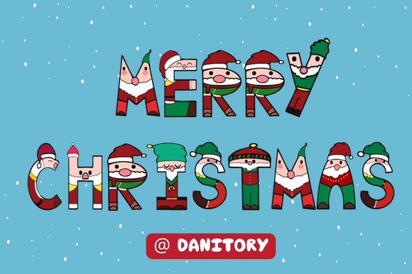 Cutie Santa Claus Font