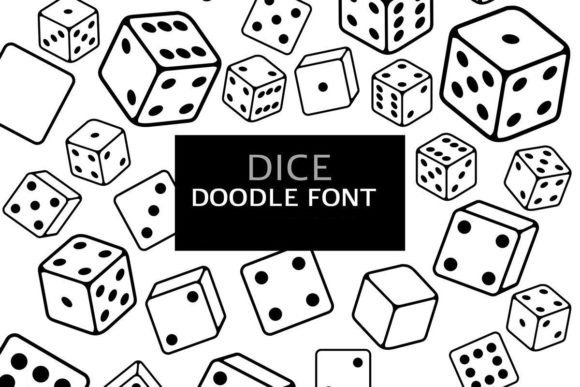 Dice Doodle Font