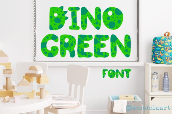 Dino Green Font