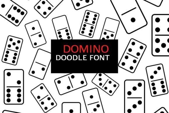 Domino Doodle Font