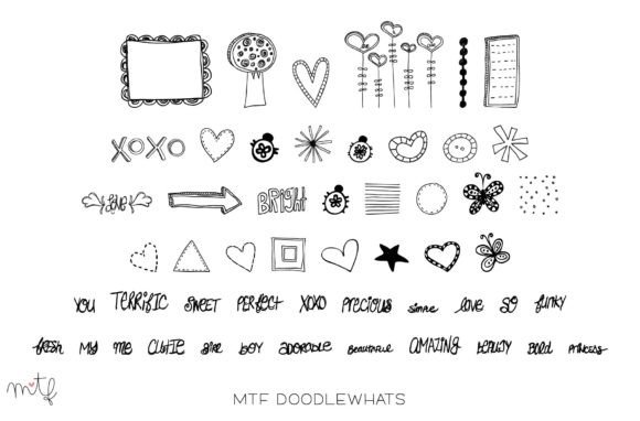 Doodlewhats Font