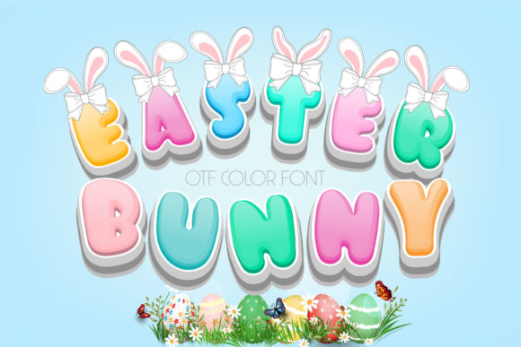 Easter Bunny Font