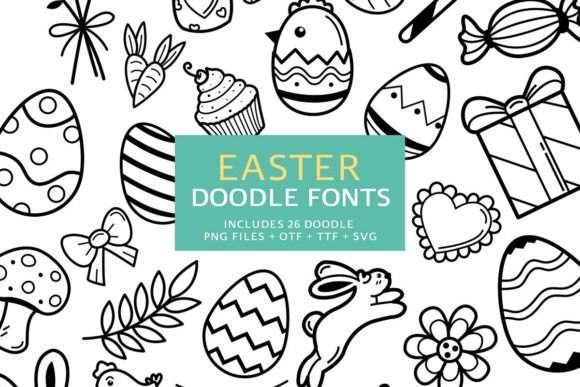 Easter Doodle Font