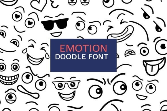 Emotion Doodle Font
