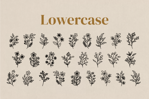 Flowering Font