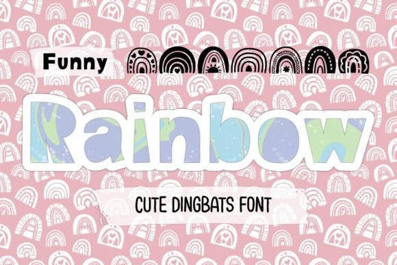 Funny Rainbow Font