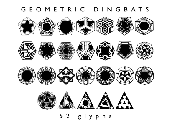 Geometric Font