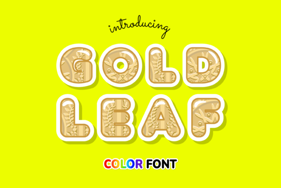 Gold Leaf Font