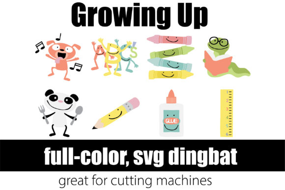 Growing Up Font