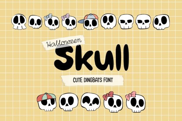 Halloween Skull Font