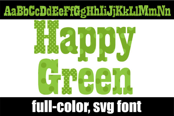 Happy Green Font