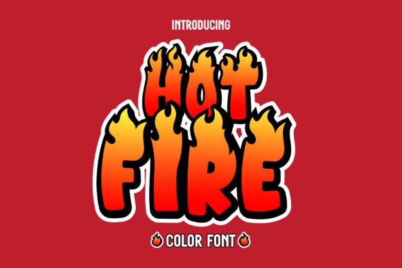 Hot Fire Font
