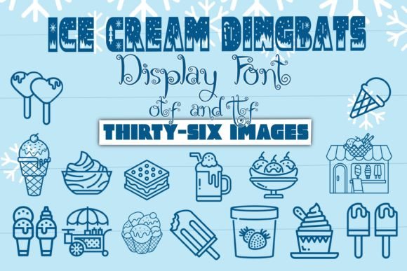 Ice Cream Font