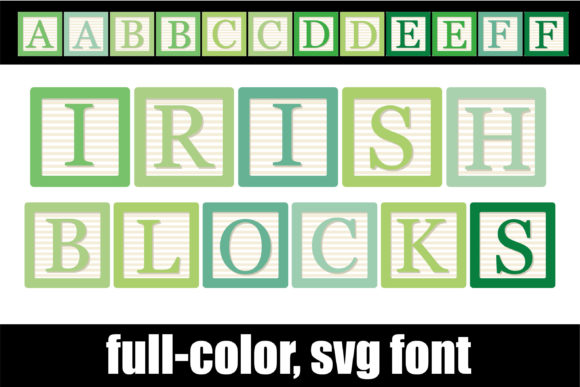 Irish Blocks Font