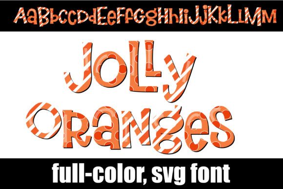 Jolly Oranges Font