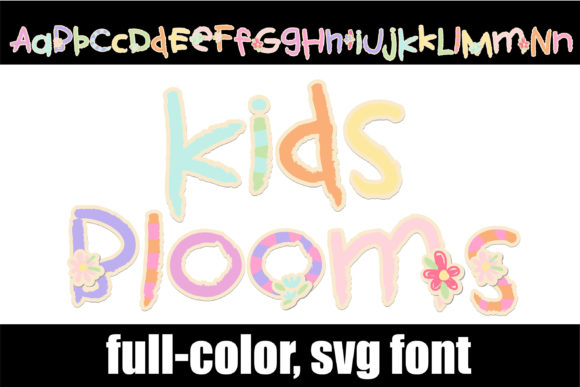 Kid’s Bloom Font