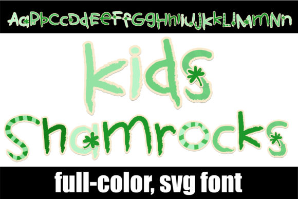 Kid’s Shamrock Font