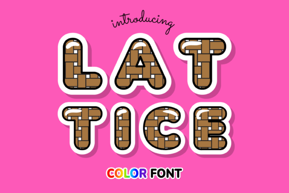 Lattice Font