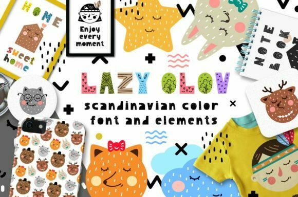 Lazy Olov Font