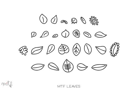 Leaves Font