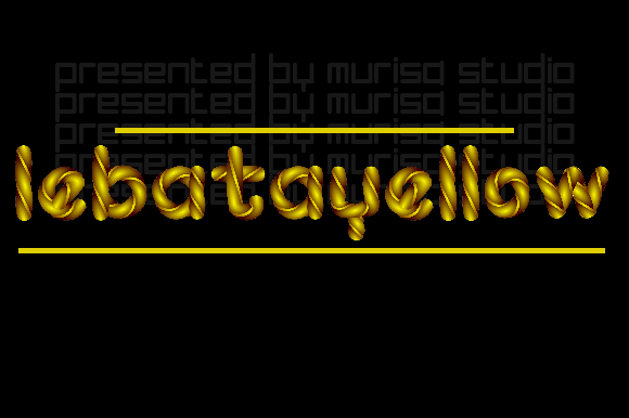 Lebatayellow Font