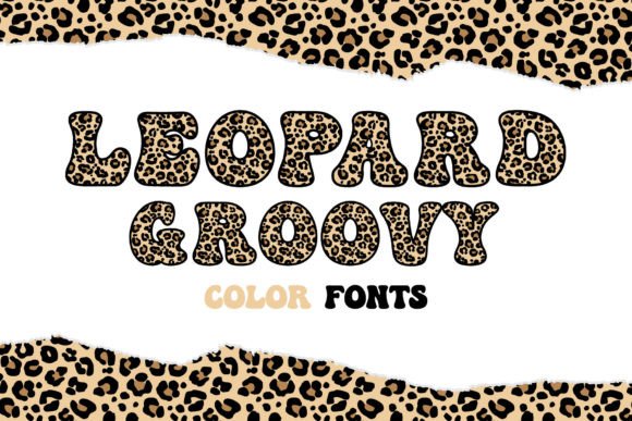 Leopard Groovy Font