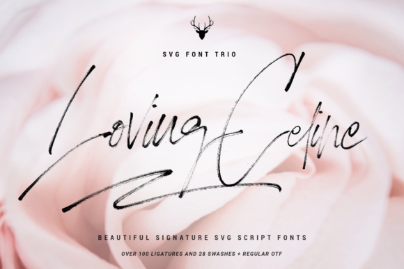 Loving Celine Trio Font