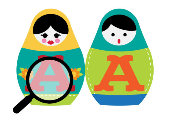 Matryoshka Font