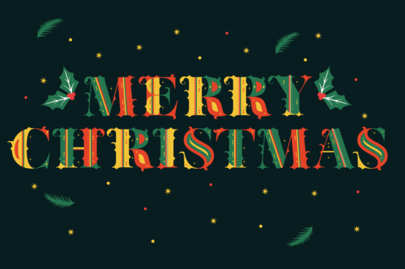 Merry Christmas Font