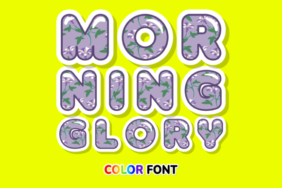 Morning Glory Font