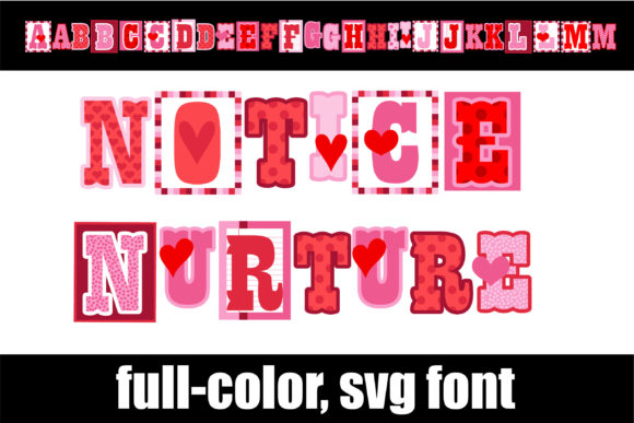 Notice Nurture Font