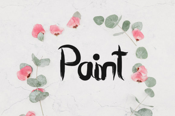 Paint Font