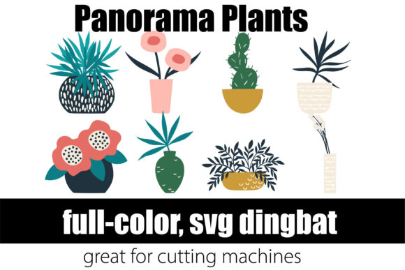 Panorama Plants Font
