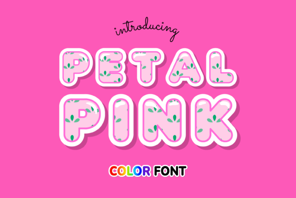 Petal Pink Font
