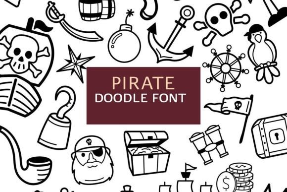 Pirate Doodle Font