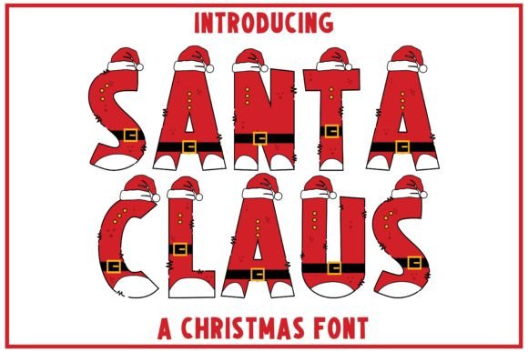Santa Claus Font
