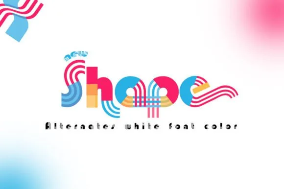 Shape Font