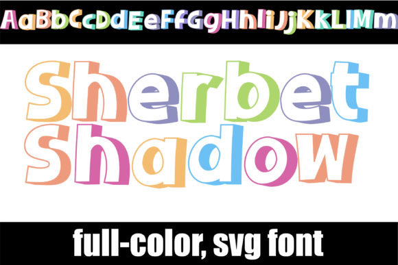 Sherbet Shadow Font